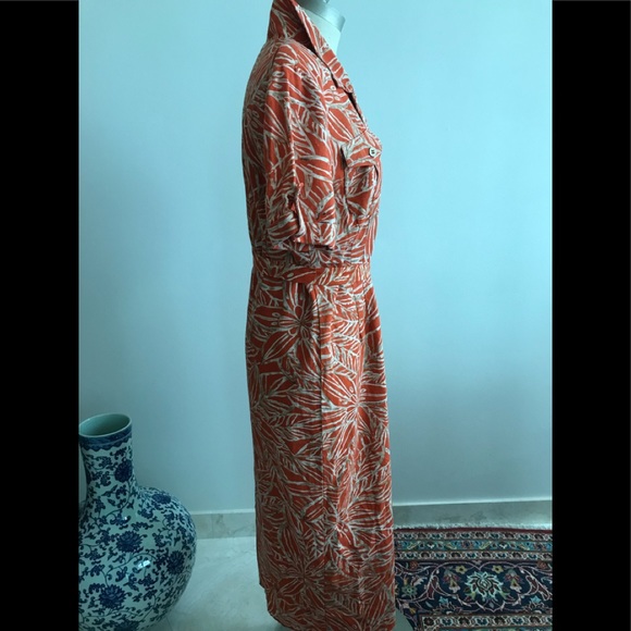 Coral Positive Attitudes Dress sz12p - Picture 5 of 10